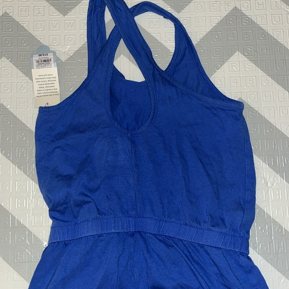 Girls size 8 blue romper - Picture 3 of 3